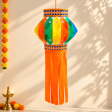 Traditional Swastik Hanging Kandil | Diwali Décor