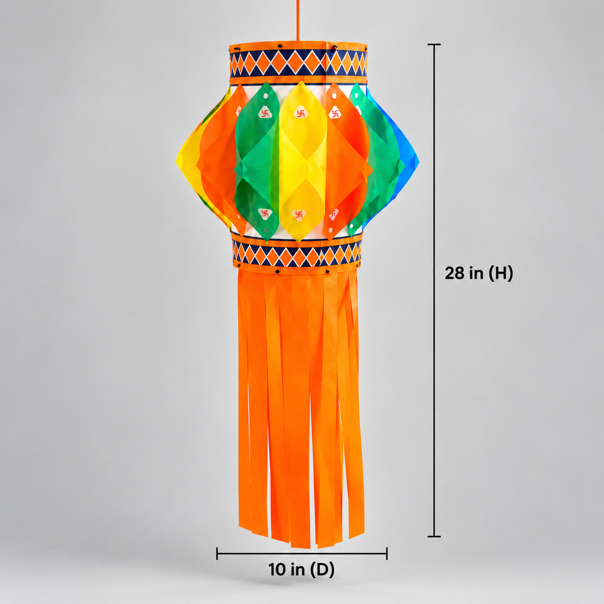 Traditional Swastik Hanging Kandil | Diwali Décor