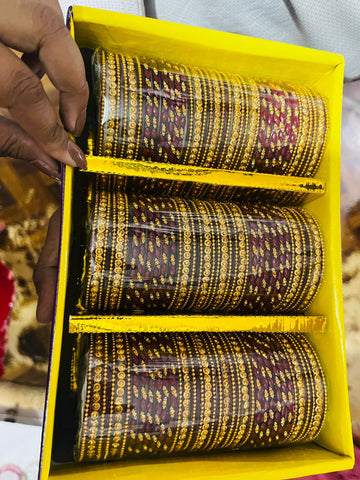 Heavy Bridal Chura Set (Premium Design)