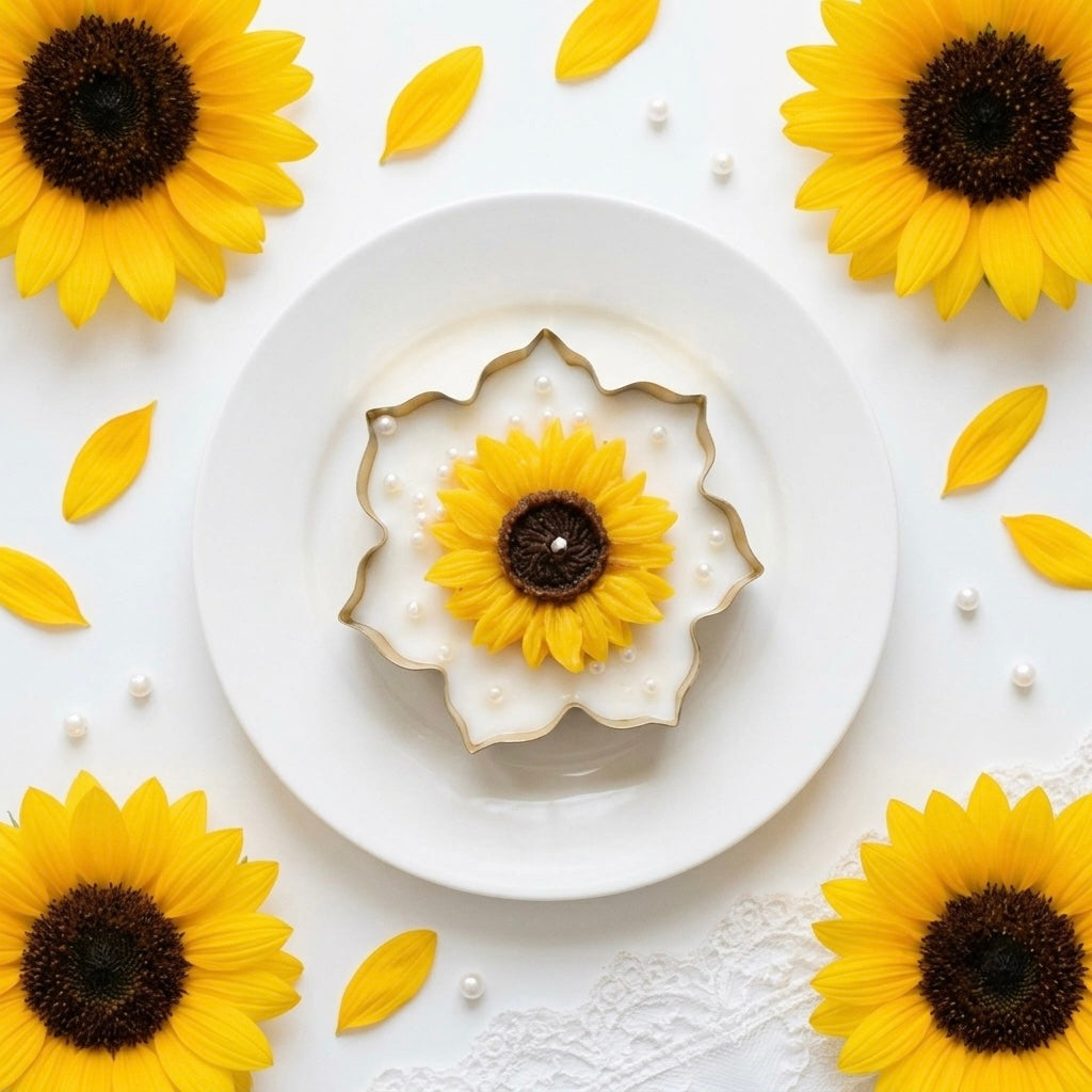 Sunflower Urli Candle | Handmade Decorative Candle