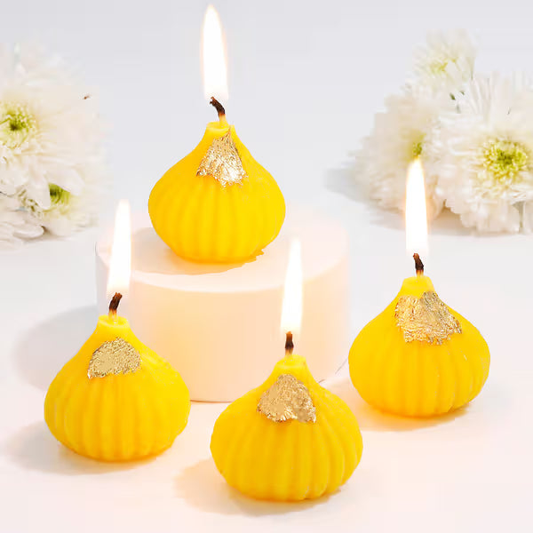 Modak Candles | Pack of 6 | Ganesh Chaturthi Decoration
